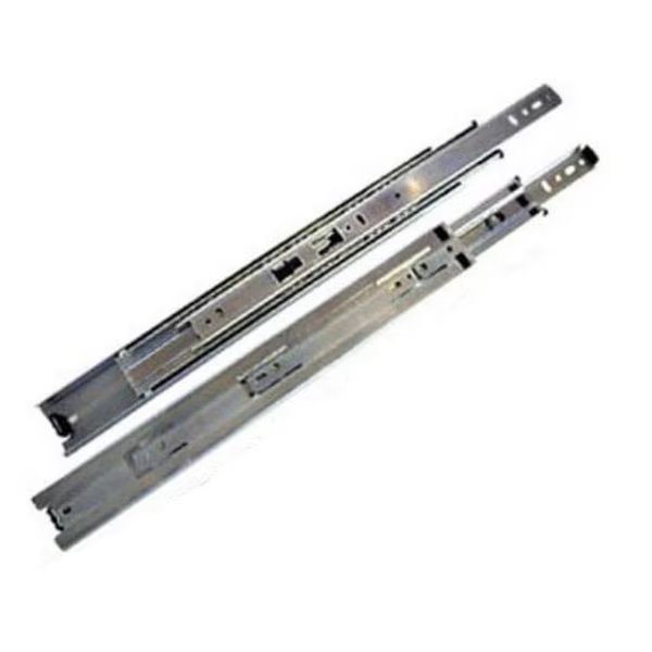 Knape & Vogt 26 In. Full Extension With Overtravel Ball Bearing Slide - Anochrome, Dendesigns, Mfr#: DE2585310