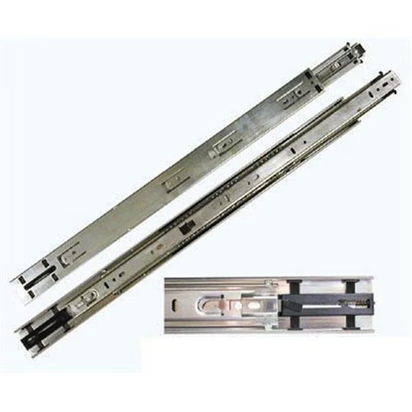 Knape & Vogt Kv8417 B14 14 In. Self-Closing 100 Lb. Full Extension Drawer Slide - Anochrome, Knape & Vogt, Mfr#: KV8417 B14