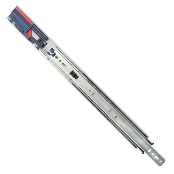 Knape & Vogt Kv8455Fm B18 Ano 18 In. Soft-Close Full Extension With Overtravel Drawer Slides - Anochrome, Knape & Vogt, Mfr#: KV8455FM B18 ANO