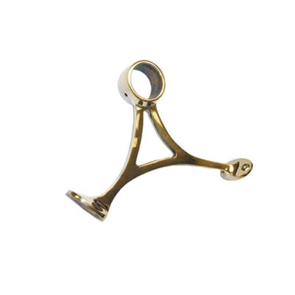 1-.50 In. Combination Bracket - Polished Brass, Tool Time, Mfr#: TO2585360