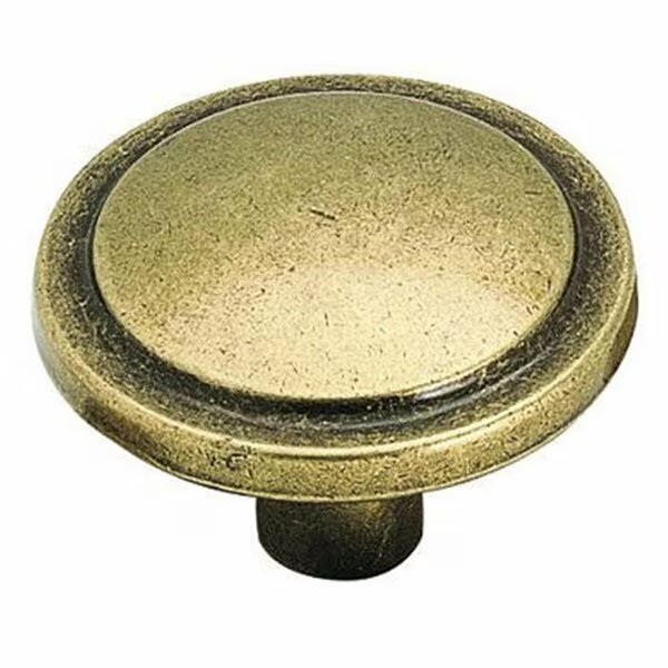 BP3443-BB 1.19 in. Round Knob - Burnished Brass, Gardencare, Mfr#: GA308511
