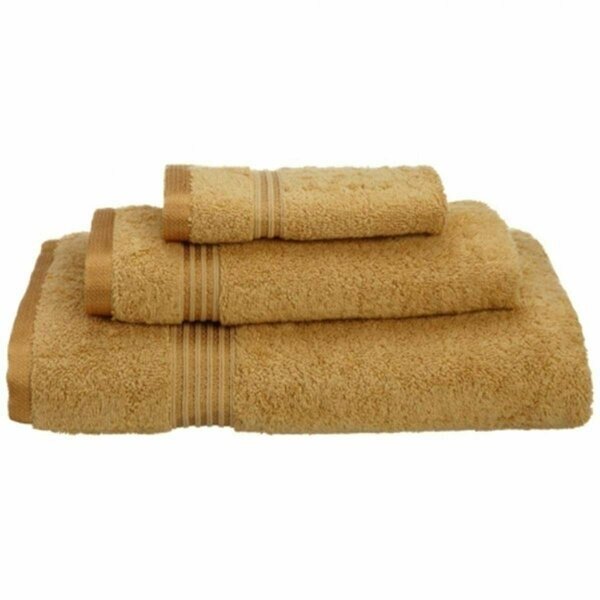 Egyptian Cotton 3-Piece Towel Set Gold, Superior, Mfr#: NS 3 PC SET GL