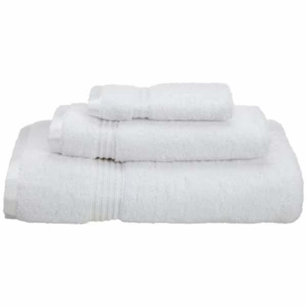 Superior Egyptian Cotton 3-Piece Towel Set  White, Superior, Mfr#: NS 3 PC SET WH
