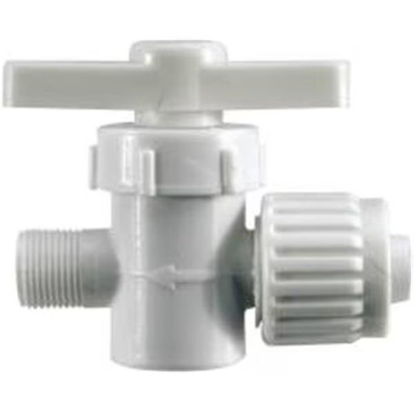 Flair-It 421569 Flair-It Straight Stop Valve .5 In. Pex X .35 In. Compression, Flair-It, Mfr#: 421569