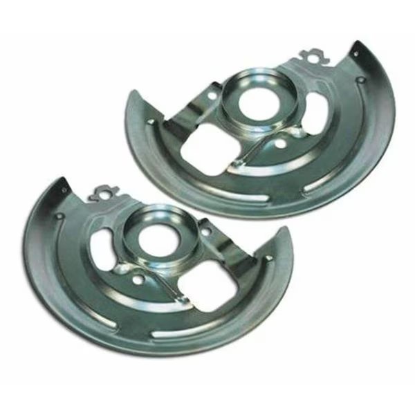 Helix Suspension Brakes and Steering 23187 1964 - 1972 GM A  F  X Body Backing Plates Set, Helix Suspension Brakes And Steering, Mfr#: 23187