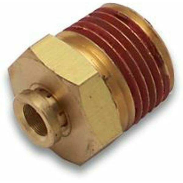 .38 in. Push to .5 in. NPT Male Air Fitting, Helix Suspension Brakes And Steering, Mfr#: 12043