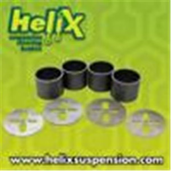 Helix Suspension Brakes and Steering HEXABB31 Helix Universal Rear AirBag Bracket Kit - NO BAGS, Helix Suspension Brakes And Steering, Mfr#: 431317