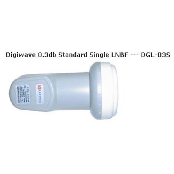 Digiwave DGL - 03S - Linear Standard Single LNBF 03db - I Type, Digiwave, Mfr#: DGL-03S