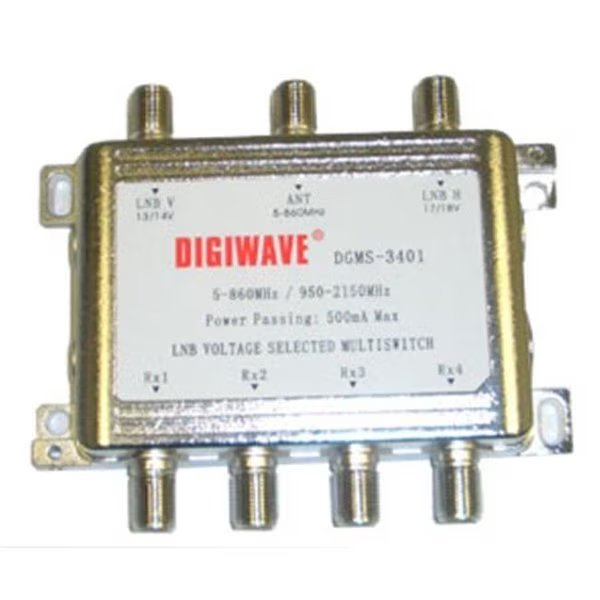 Digiwave DGS - 3401 - 3x4 Multiswitch, Digiwave, Mfr#: DGS-3401