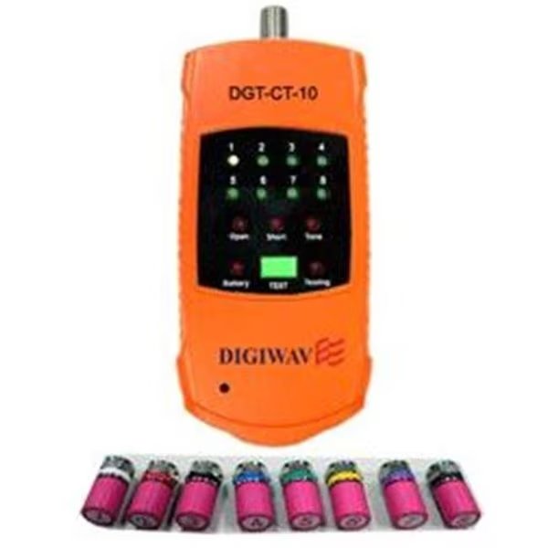Digiwave DGT - CT - 08 - 8-Way Coaxial Cable Mapper, Digiwave, Mfr#: DGT-CT-08