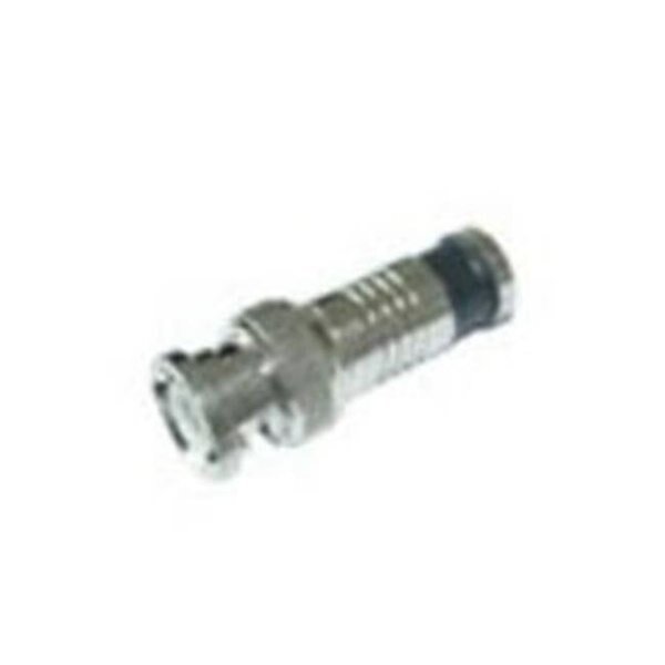 Home Vision Technology DGA60127-59 RG59 Compression BNC Connector with Pin in a Bag - 50 Pieces-Bag, Homevision Technology, Mfr#: DGA60127-59