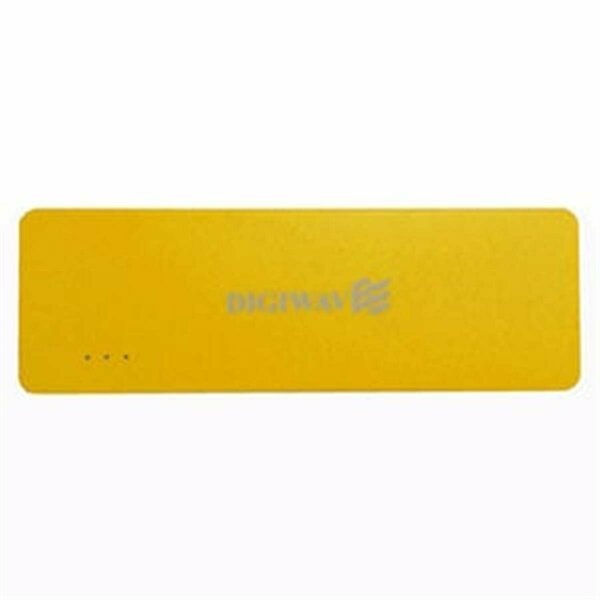 Yellow 3000Mah Portable Smart Power Bank - Yellow, Digiwave, Mfr#: DCP1030Y (Yellow)