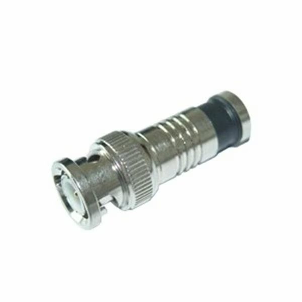 BNC Push On Connector with Rubber Seal --Bag, 50PK, Homevision Technology, Mfr#: EM788012-50