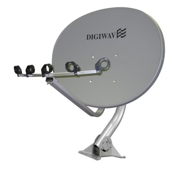 Homevision Technology DWD85TE 85cm Elliptical Dish  T-0.7mm Galvanized Steel with E2-Rotational Mount and SMTA Stand with 5 LNB, Homevision Technology, Mfr#: DWD85TE