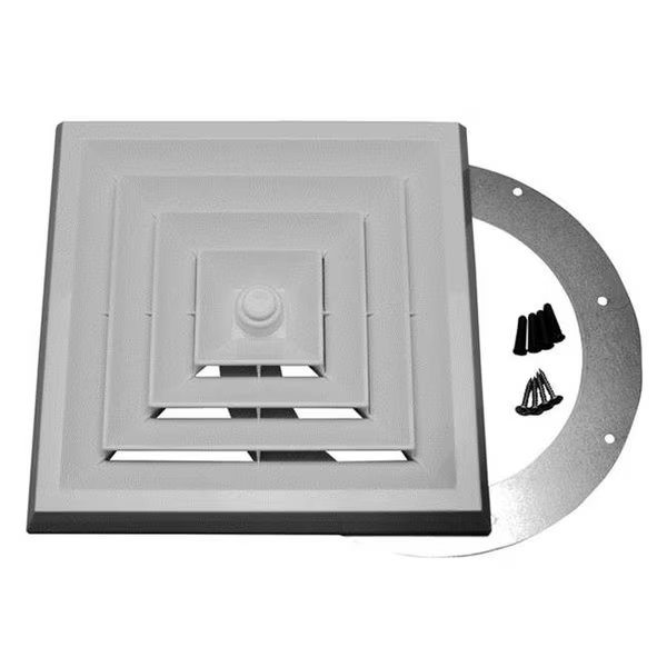 Havaco Quick Connect HT-RFK-S1 White Square Magnetic RetroFit Kit, Havaco Quick Connect, Mfr#: HT-RFK-S1