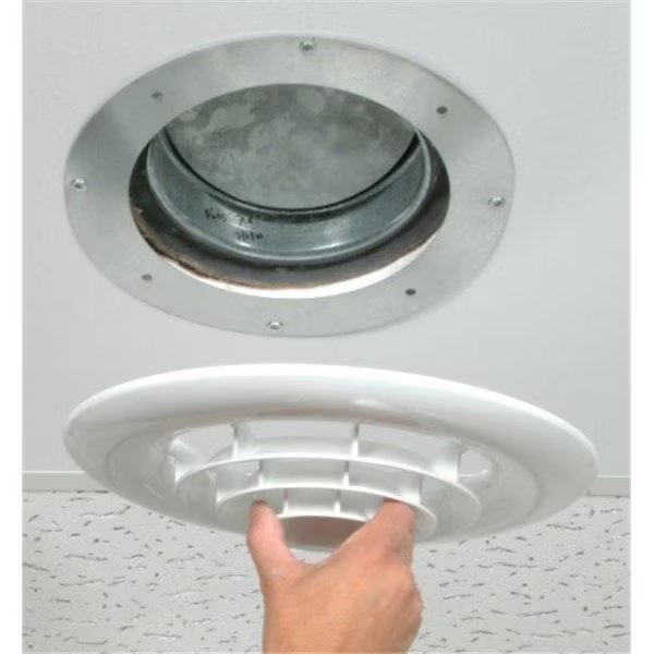Havaco Quick Connect HT-RFK-R1 White Round Magnetic RetroFit Kit, Havaco Quick Connect, Mfr#: HT-RFK-R1