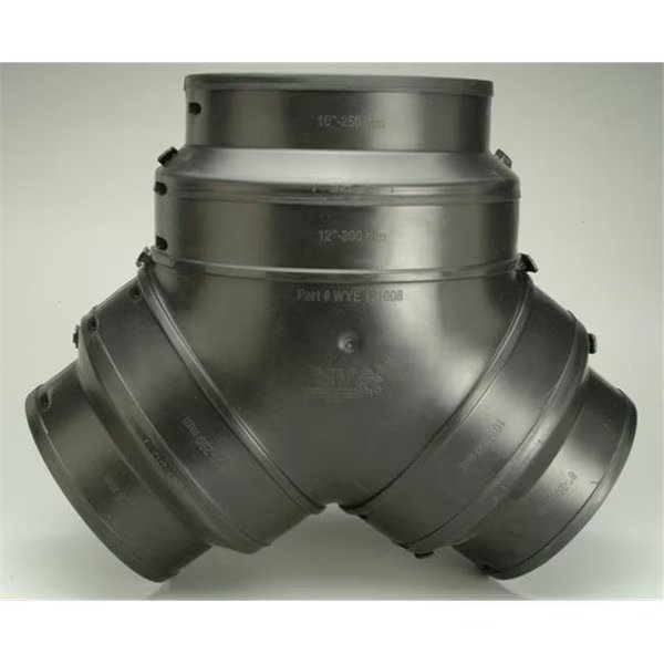 Havaco Quick Connect HTY-12 Large Snap Together Wye 12-10-8 in., Havaco Quick Connect, Mfr#: HTY-12