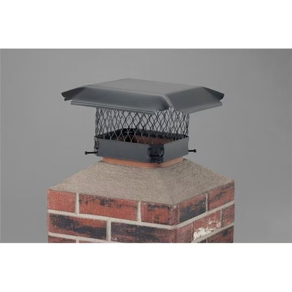 HY-C CBO1313 Draft King 13 in. Single Flue Painted Galvanized Steel - Black, Hy-C Company, Mfr#: CBO1313