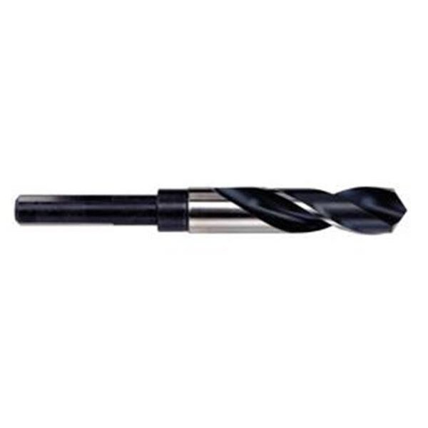 Hanson HAN91136 Silver and Deming High Speed Steel Fractional .25in. Reduced Shank Drill Bit - .56in., Hanson, Mfr#: 24721911360