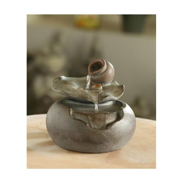 Lotus Leaf Tabletop Water Fountain, Propation, Mfr#: PR2593387