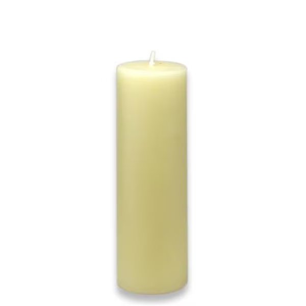Zest Candle CPZ-168-24 2 x 6 in. Pale Ivory Pillar Candle -24pcs-Case- Bulk, Zest Candle, Mfr#: CPZ-168_24