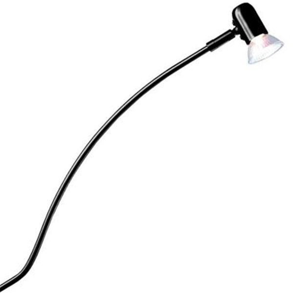 Low Voltage Series 128 with 18 in. Steel Arm, Clamp Mount, Black Finish, Gorgeousglow, Mfr#: GO2594083