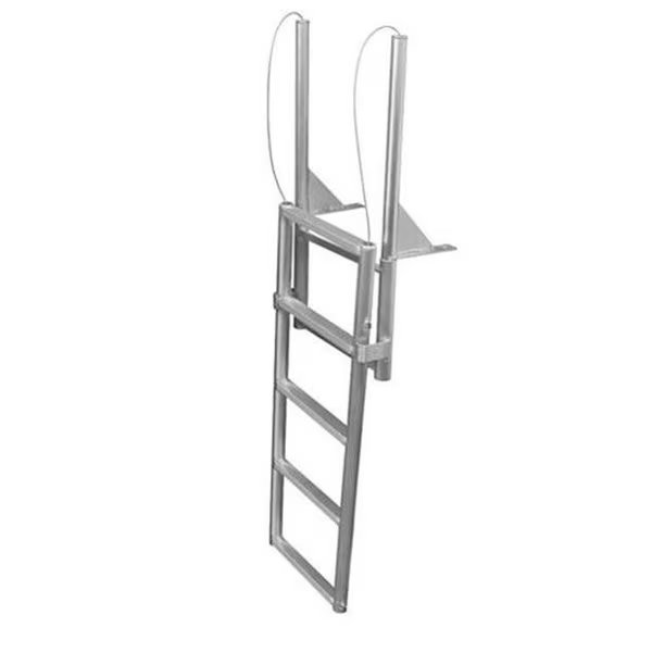 JIF Marine EFL5 5 Step Folding Dock Lift Ladder, Jif Marine, Mfr#: EFL5