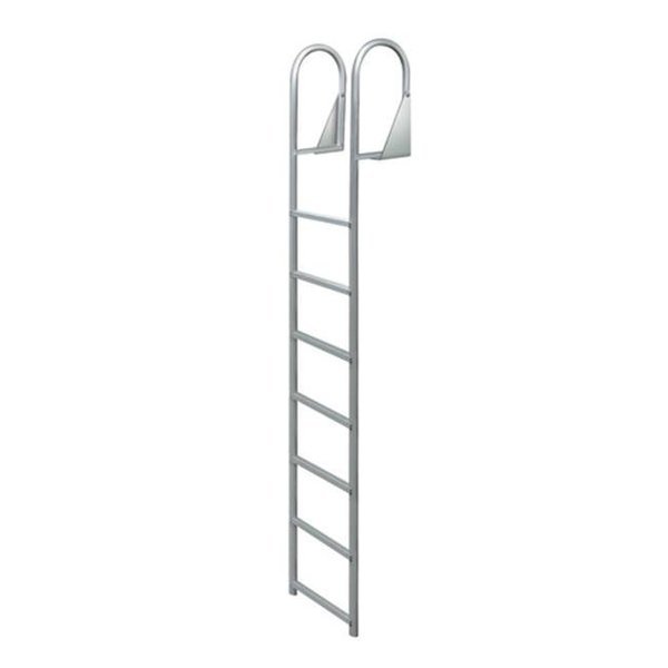 JIF Marine DJW7 7 Step Anodized Aluminum Swinging Dock Ladder, Jif Marine, Mfr#: DJW7