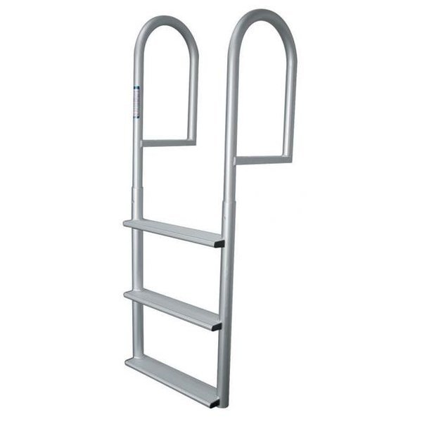7-Step Stationary Dock Ladder - Anodized Aluminum, Light House Beauty, Mfr#: LI13435