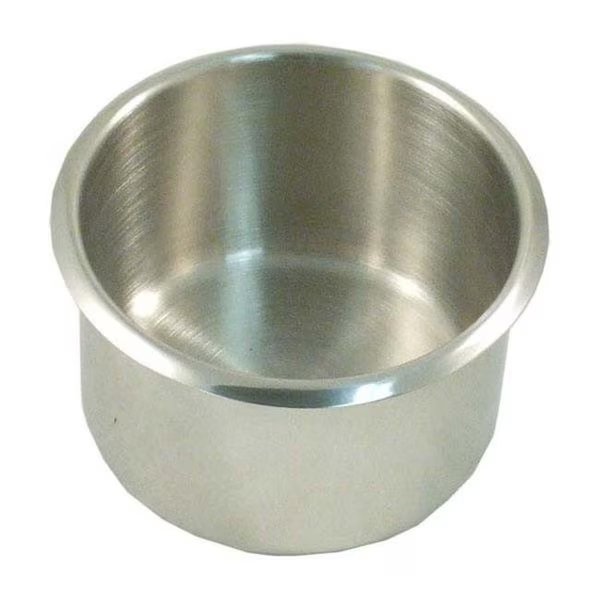 JIF MARINE FVT Recessed Stainless Cup Holder, Jif Marine, Mfr#: FVT