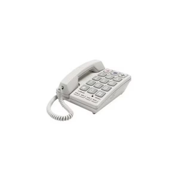 Cortelco 240085-VOE-21F EZ Touch Big Button Telephone - Sandstone, Cortelco, Mfr#: 240085-VOE-21F