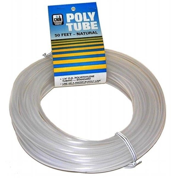 Dial Manufacturing Inc .25in. X 50ft. Natural Poly Tubing  4294, Dial Mfg, Mfr#: 4294