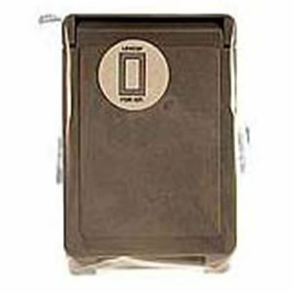 Electrical Box Cover, 1 Gang(s), Non-Metallic, GFCI Cover, V3Gate, Mfr#: E98GFCN-CAR