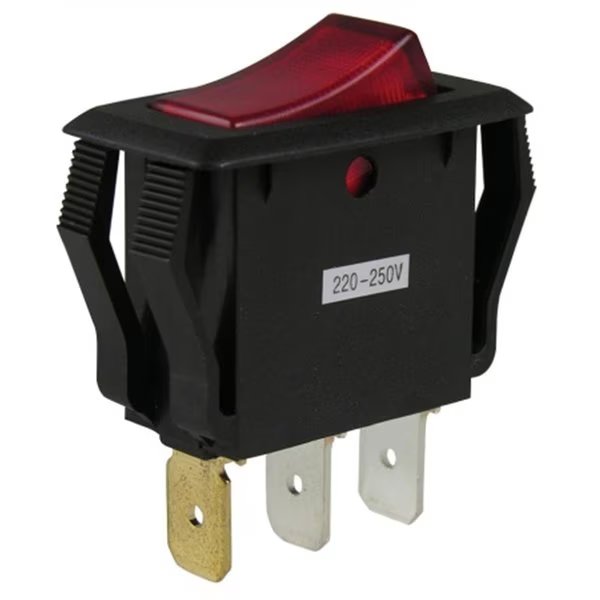 Rocker Lighted Switch, Acoustic, Mfr#: AC331760