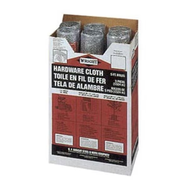 24in. x 5ft. .50in. Mesh Hardware Cloth, Mat, Mfr#: MA309028