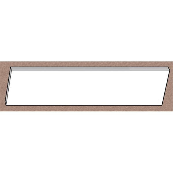 12in. X 24in. White Shelves Finished, Daphnes Dinnette, Mfr#: DA750849