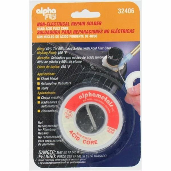General Purpose Acid Core Solder, Fry Technologies Cookson Elect, Mfr#: AM32406