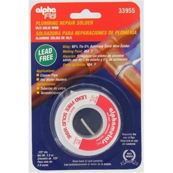Fry Technologies Cookson Elect 95-5 Lead-Free Solid Wire Solder  AM33955, Fry Technologies Cookson Elect, Mfr#: AM33955