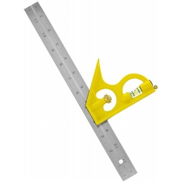 Great Neck Saw 12in. English Combination Square  CS12C, Great Neck, Mfr#: 76812000583