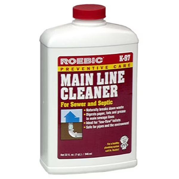 K-97 Main Line Cleaner 1 Quart Bottle, Roebic, Mfr#: RO309409