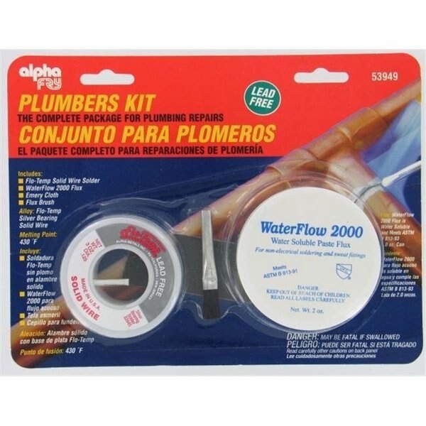 Fry Technologies Cookson Elect Plumbers Solder Kit  AM53949, Fry Technologies Cookson Elect, Mfr#: AM53949