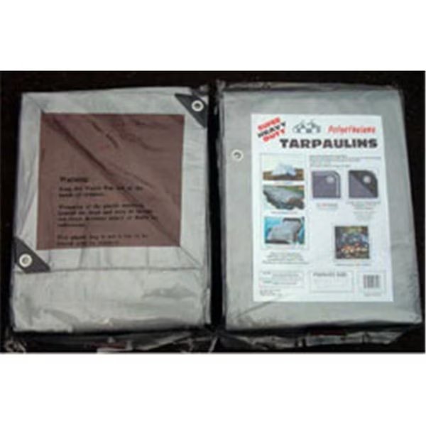 Heavy Duty Tarp, Silver/Brown, Foremost Tarp, Mfr#: FO309516