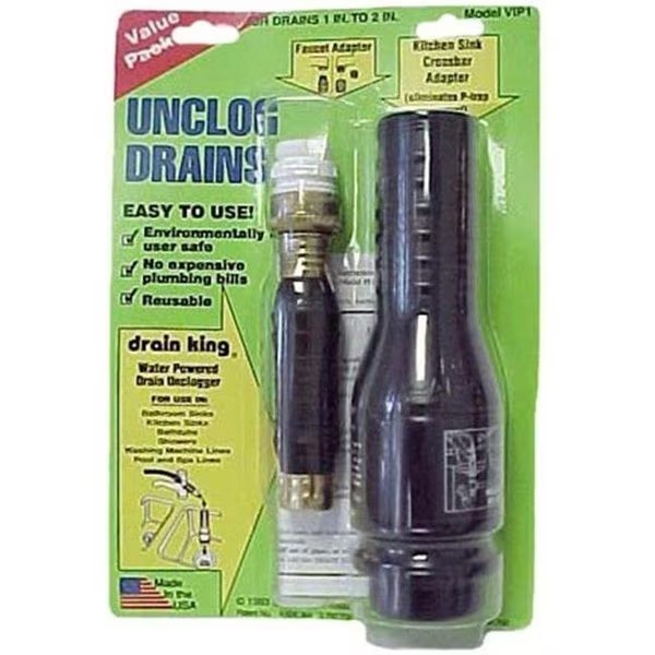 G T Water Products Drain King Value Pack  VIP1, G T Water Products, Mfr#: VIP1