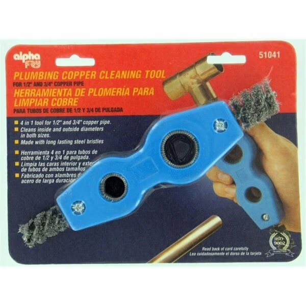 4 In 1 Copper Pipe Cleaning Tool, Fry Technologies Cookson Elect, Mfr#: AM51041