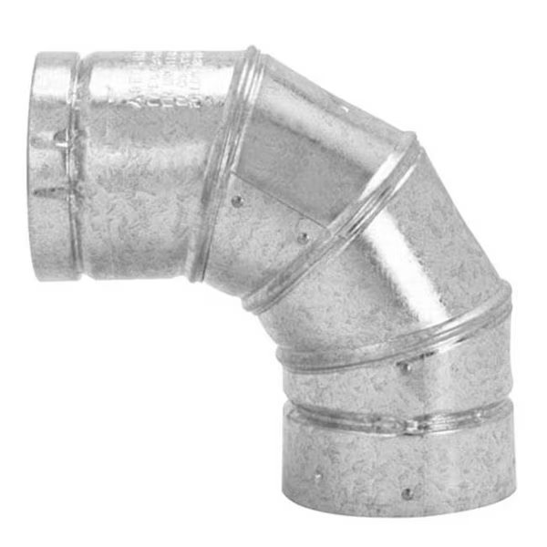 Selkirk Metalbestos 4in. 90 degrees Adjustable Elbow  4RV-90, Selkirk Metalbestos, Mfr#: 4RV-90