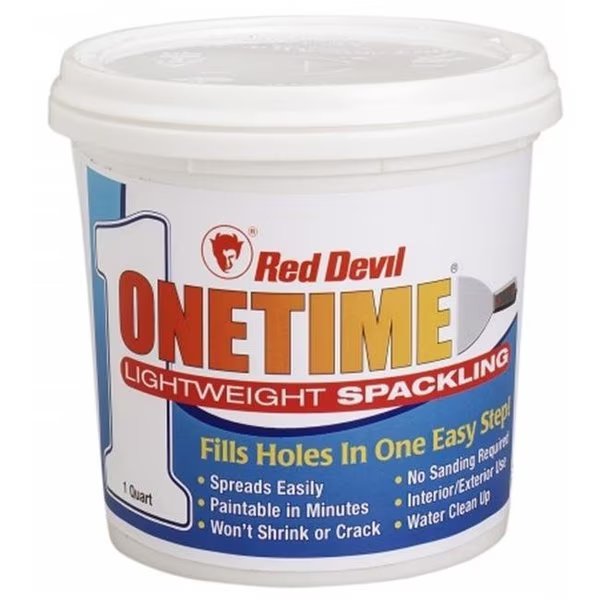 Red Devil 1 Gallon Onetime Spackling Interior  0541, Red Devil, Mfr#: 75339005415