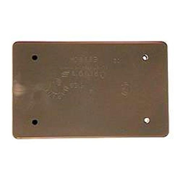 Electrical Box Cover, 1 Gang(s), PVC, Blank Cover, V3Gate, Llc, Mfr#: E980CN-CAR