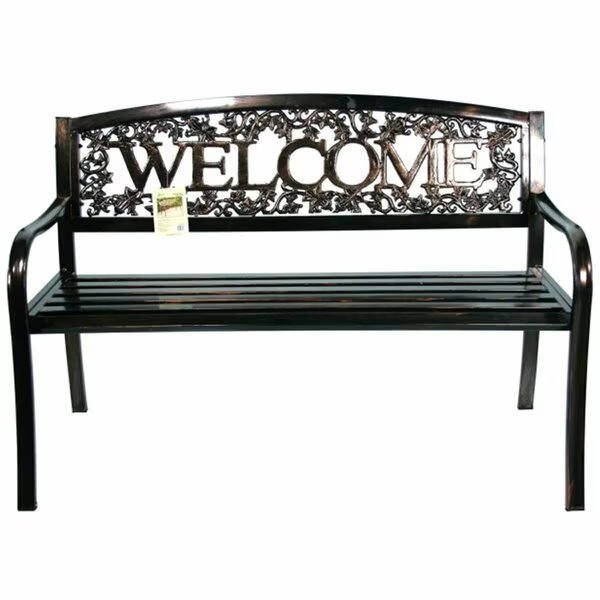 Metal Welcome Bench, United General Supply Co, Mfr#: TX94101
