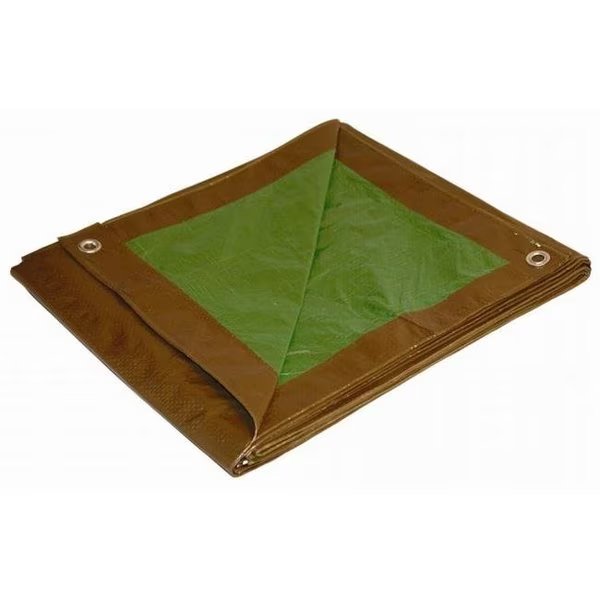 Foremost Tarp 10816 8 ft. X 16 ft. Brown & Green Tarp, Foremost Tarp, Mfr#: 10816