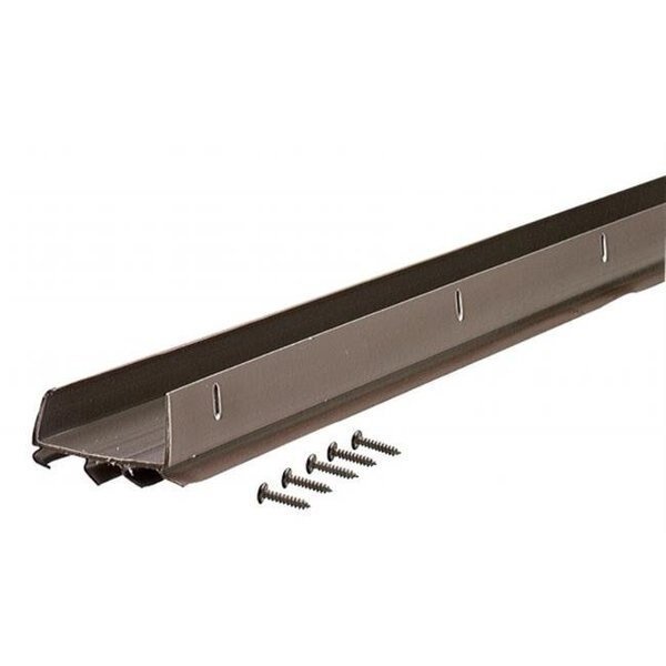 M-d Products 05991 36 in. Brown Dual Durometer Door Sweep, M-D, Mfr#: 5991